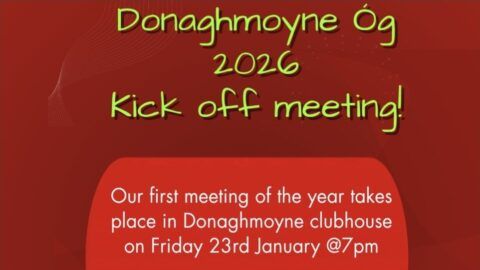 Donaghmoyne Og Kick Off Meeting